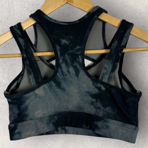 Alphalete Sports Bra Cut Out Womens Size XS Black Grey Tie Dye AL20-001 Athletic - Picture 5 of 10